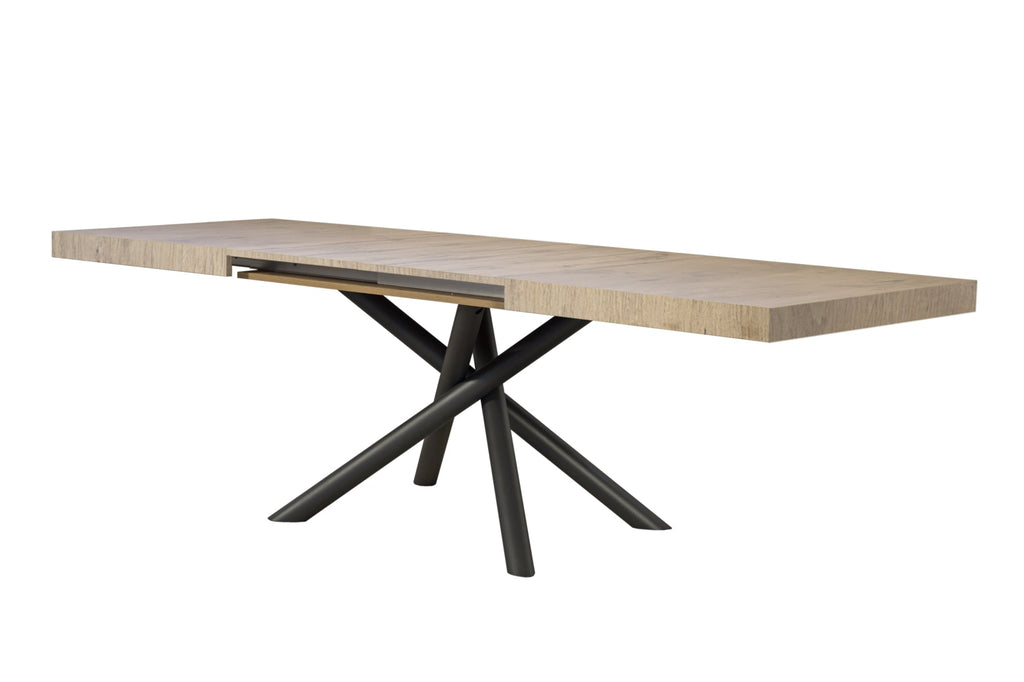 Tavolo allungabile Famas Premium con telaio in diverse finiture