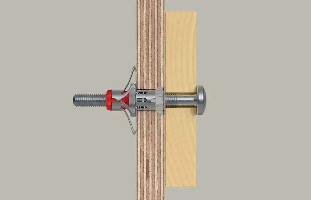 Tassello con Vite per Cartongesso DuoHM Fischer M5x55mm – Fissaggio Sicuro per Pannelli
