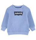 Levi's Kids Felpa girocollo con logo classico da infante Batwing 6E9079-BF2 celeste