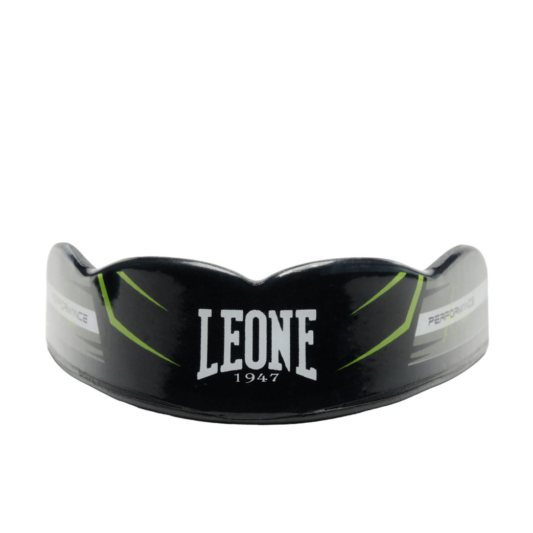 Leone Paradenti DNA PD555 Nero – Paradenti unisex, protezione boxe, comfort anatomico, design sportivo