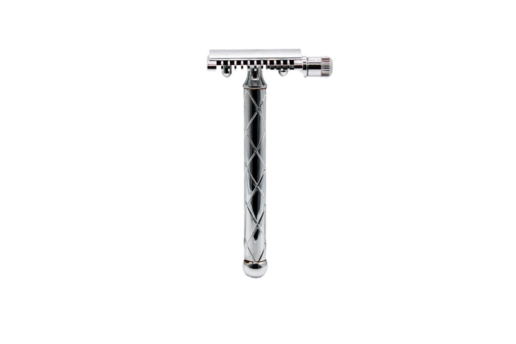 Fatip Rasoio Shavette 2 In 1 Open Comb Cromata\art.42155