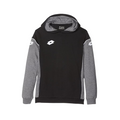 Lotto Felpa Star Evo Hood Uomo R9726 Nero-Grigio