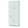 Mobile 3 ante con 1 cassetto - kit bianco fiammato cm 77 l x 34 p x 178
