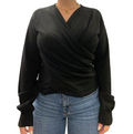 Griffai Maglia Donna Manica Lunga Nera  DGF5567  - Eleganza Casual