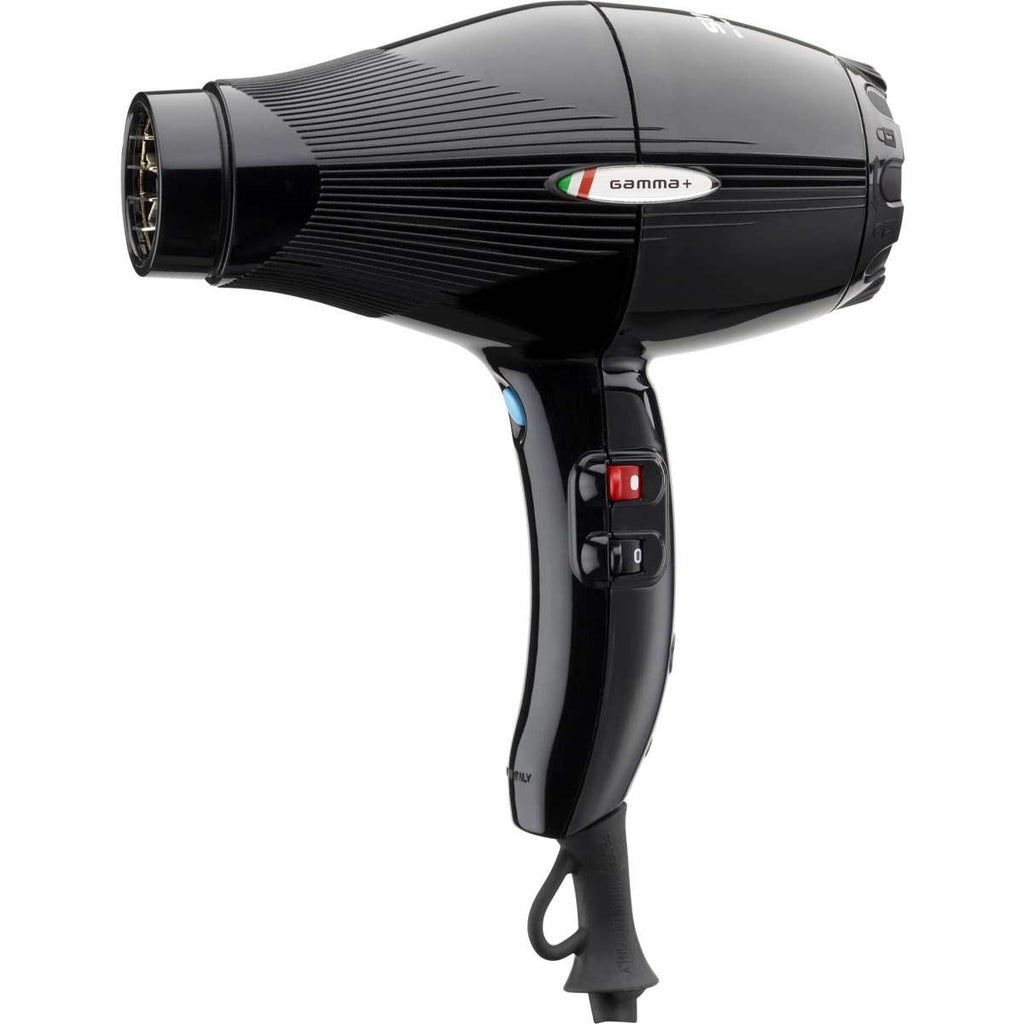 GammaPiù Sintech Nano Silver Asciugacapelli Professionale 2300 W Nero