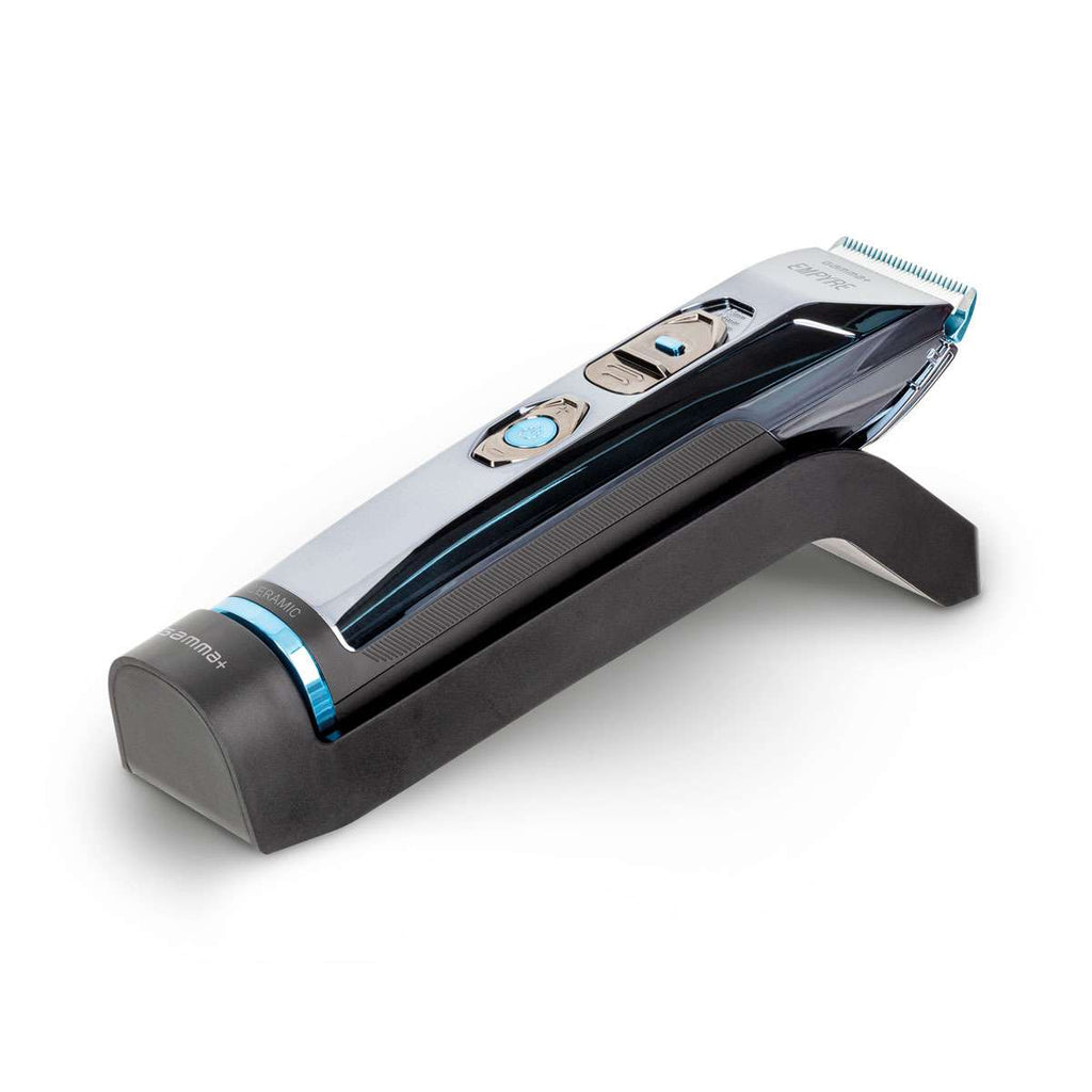GammaPiù Tosatrice Cordless Per Capelli Empyre Blue Titanium