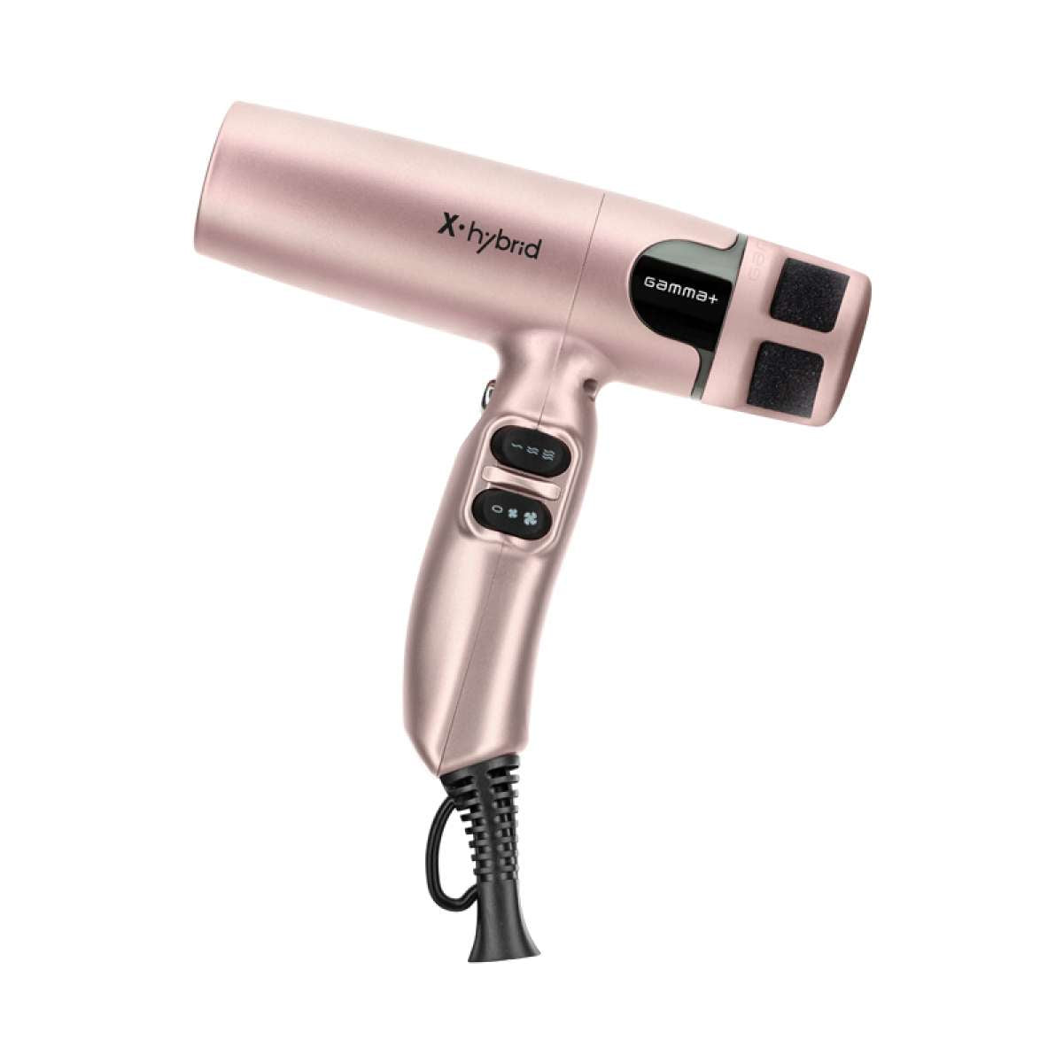 GammaPiù X-Hybrid Asciugacapelli Professionale Ionic Technology Gold Rose 1800 W