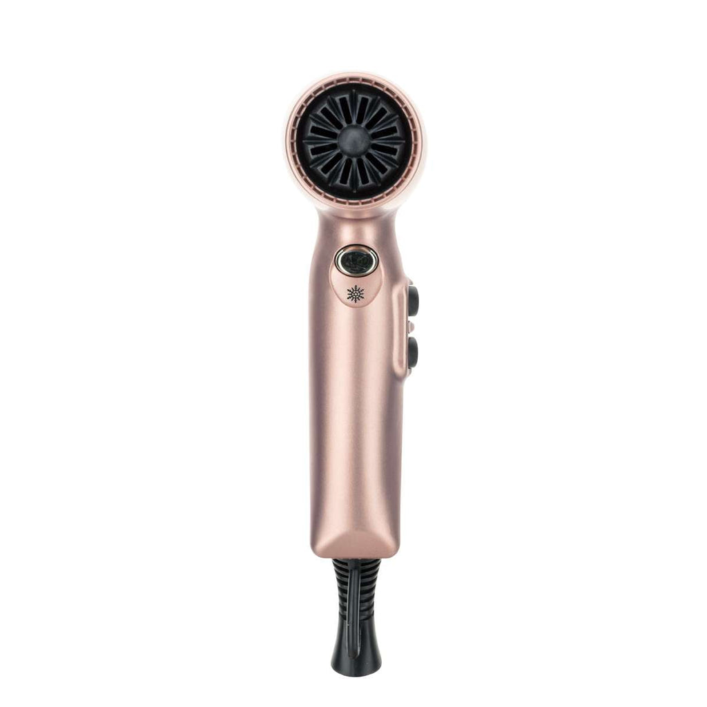 GammaPiù X-Hybrid Asciugacapelli Professionale Ionic Technology Gold Rose 1800 W