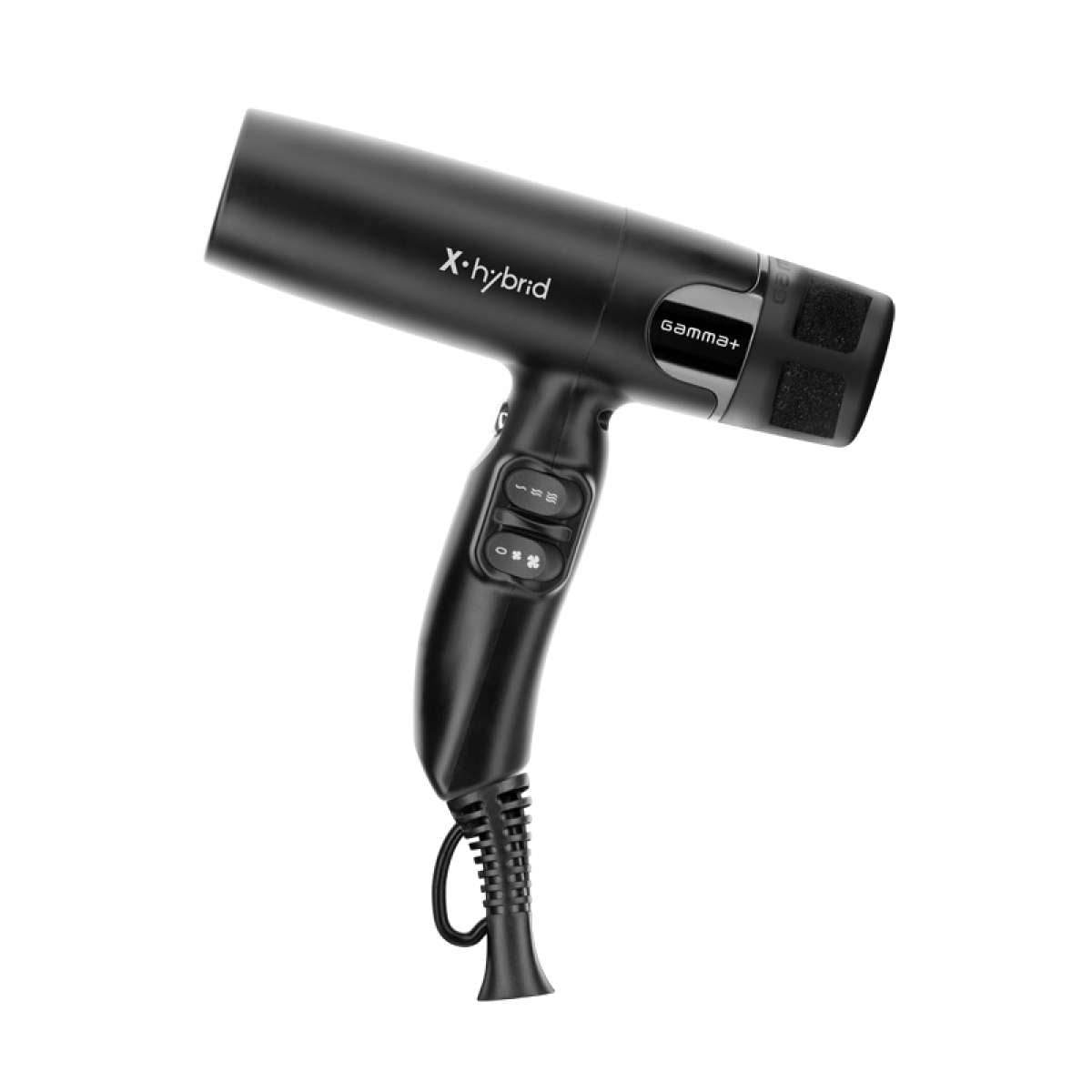 GammaPiù X-Hybrid Asciugacapelli Professionale Ionic Technology Nero 1800 W
