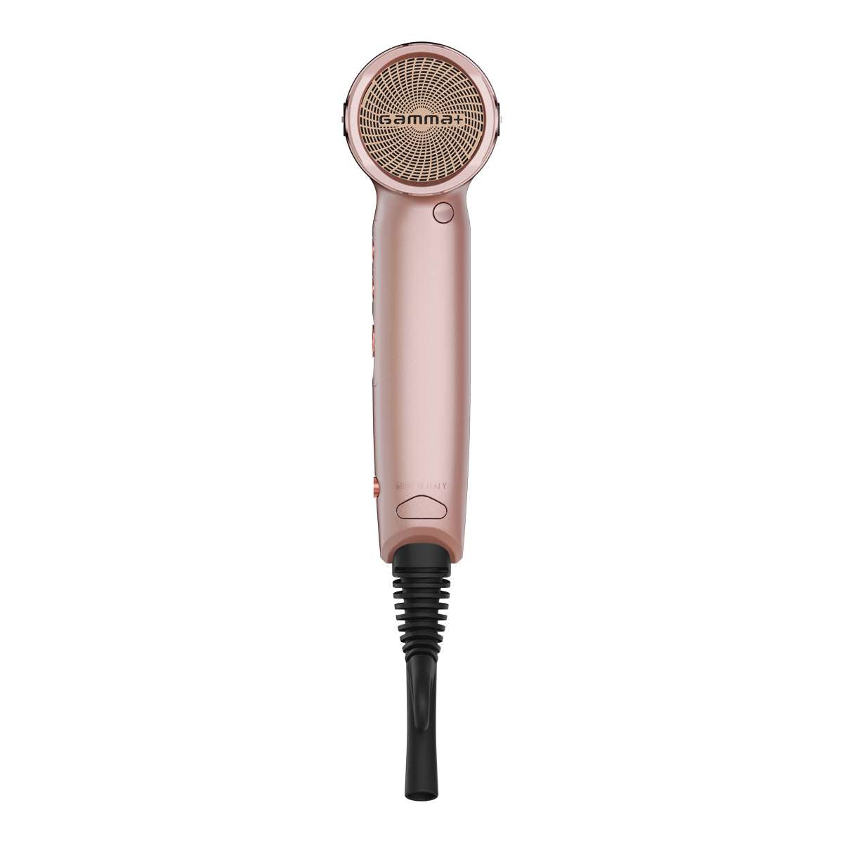 GammaPiù X.Horizon Asciugacapelli Professionale Con Generatore Ioni Motore Digitale G-Tron Turbo 1600 W Rose Gold