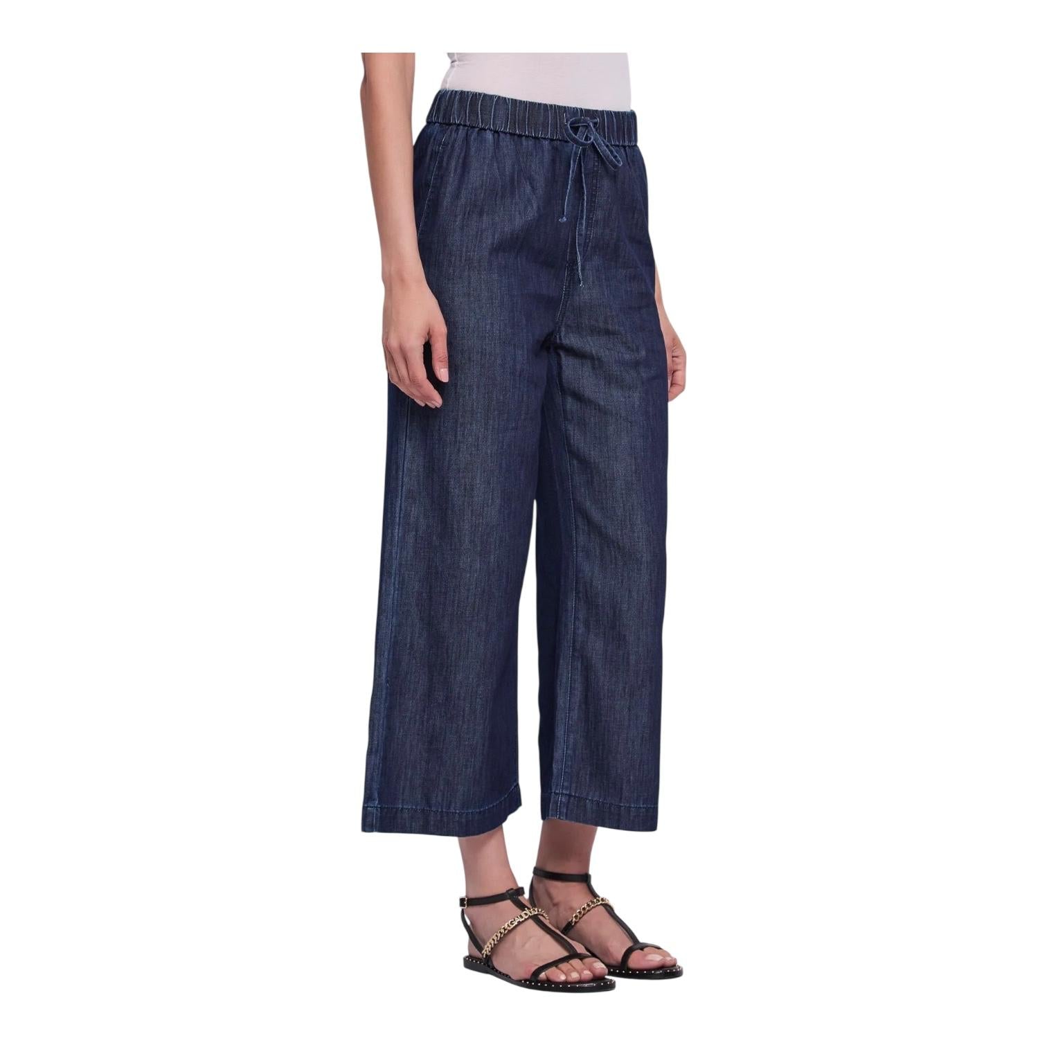 Gaudì Jeans Wide Leg Donna Coulisse 611DB26005 Blu