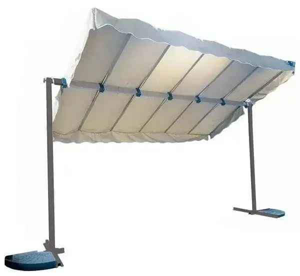 Gazebo Alluminio Ecrù 95x245x225h