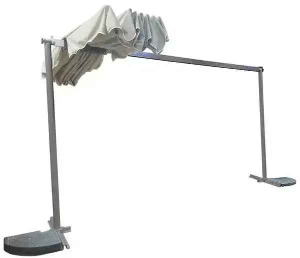 Gazebo Alluminio Ecrù 95x245x225h