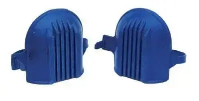 Ginocchiera in gomma blu