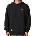 Globe felpa con cappuccio da uomo Living Low Velocity Hoddie GB02243002BLK nero