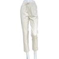 Griffai pantalone da donna in tessuto tecnico con elastico e laccio in vita DGP6306 beige