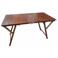 Tavolo Rettangolare 70 x 140 in Legno di Faggio - Colore Noce