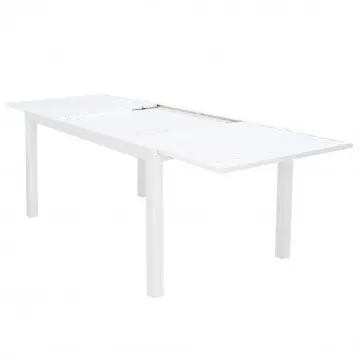 Tavolo Formentera allungabile in alluminio 160/240 X 90