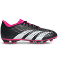 Adidas scarpa da calcio da ragazzo Predator Accuracy.4 FxG HQ0952 nero bianco rosa