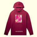 HUF felpa con cappuccio da uomo Lovely Sort PF00284 rosso