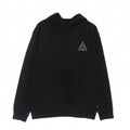 HUF felpa con cappuccio da uomo con logo Triplo Triangolo PF00492 nero