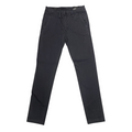 Hamaki-ho pantalone chinos da uomo slim fit con microfantasia quadri PSI1736H asfalto