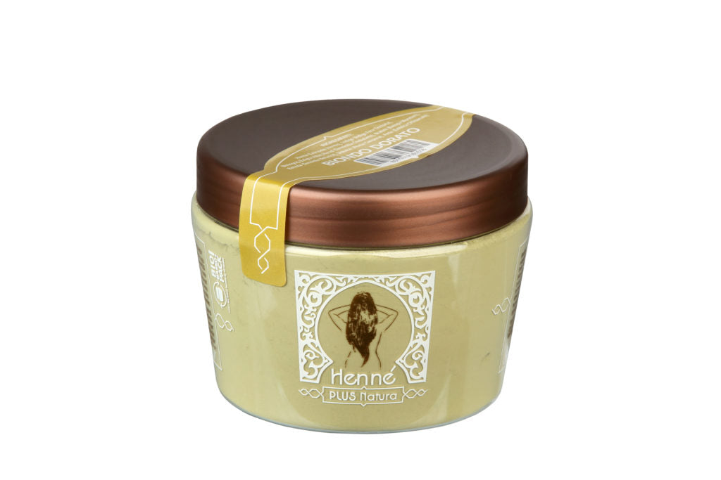 Henné Plus Natura Colore Per Capelli 100% Naturale Biondo Dorato 125 gr