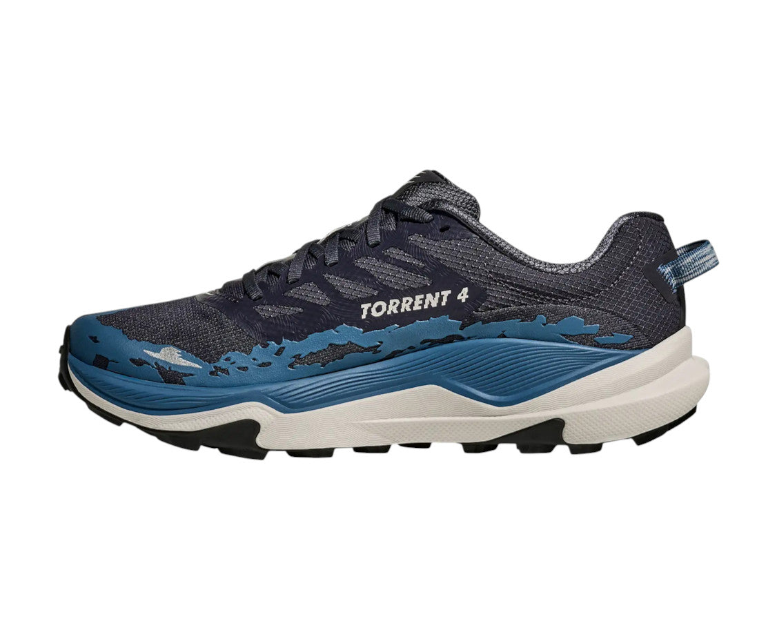 Hoka One One Torrent 4 Scarpa Trail Uomo Grigio Blu - 1155115/CYF