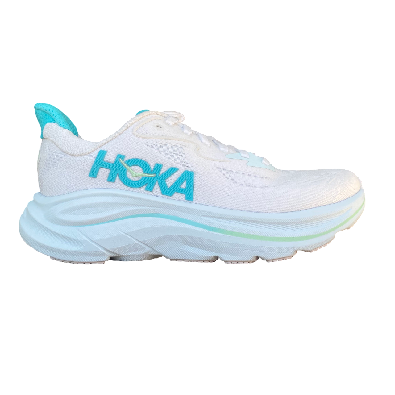 Hoka One One Scarpa Running Donna Bianco Cielo Clifton 10 - 1162031-WTCL