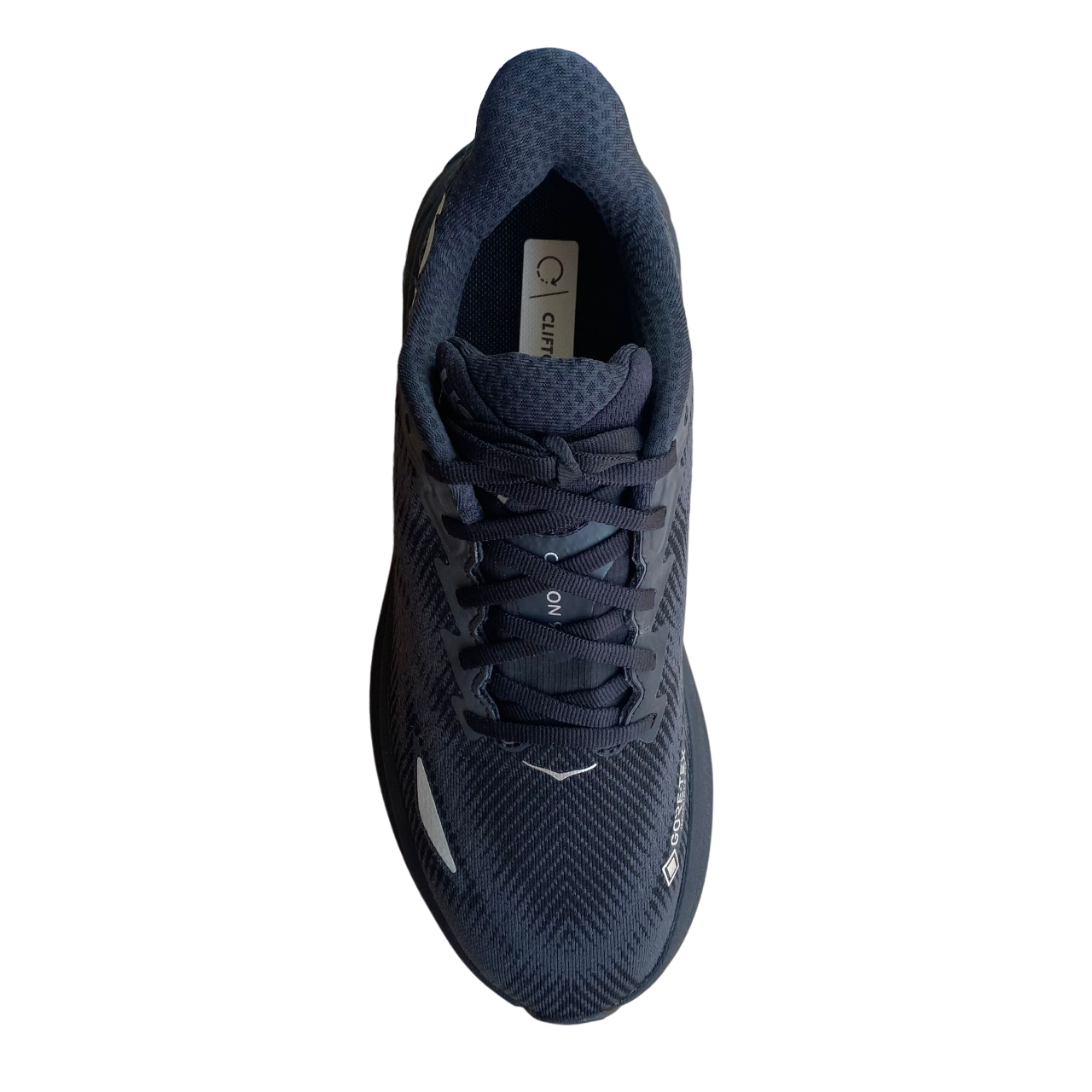 Hoka Clifton 9 GTX Scarpe Running Uomo Gore-Tex Impermeabili Nere 1141470-BBLC