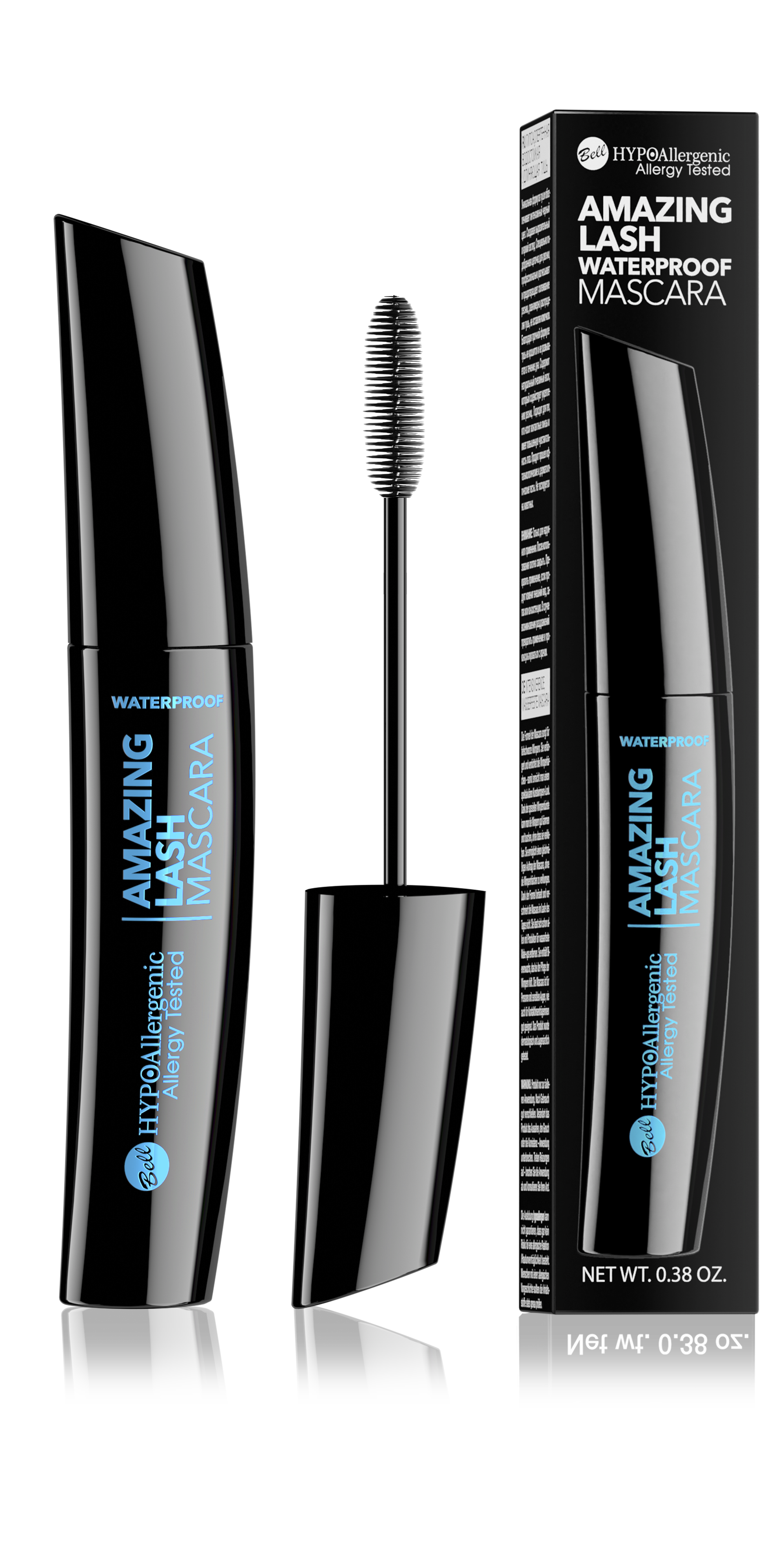 HypoAllergenic Amazing Lash Waterproof Mascara Effetto Ciglia Finte 11 gr