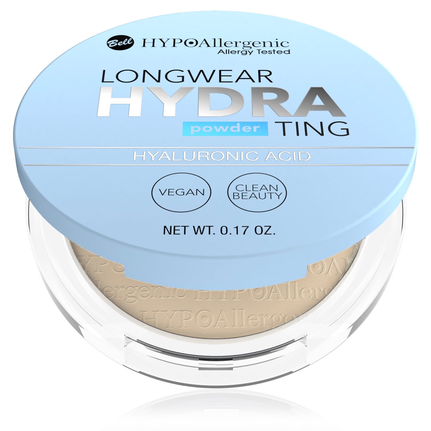 HypoAllergenic Hydra Powder Ting Cipria Compatta Con Acido Ialuronico Colore 01 Nude