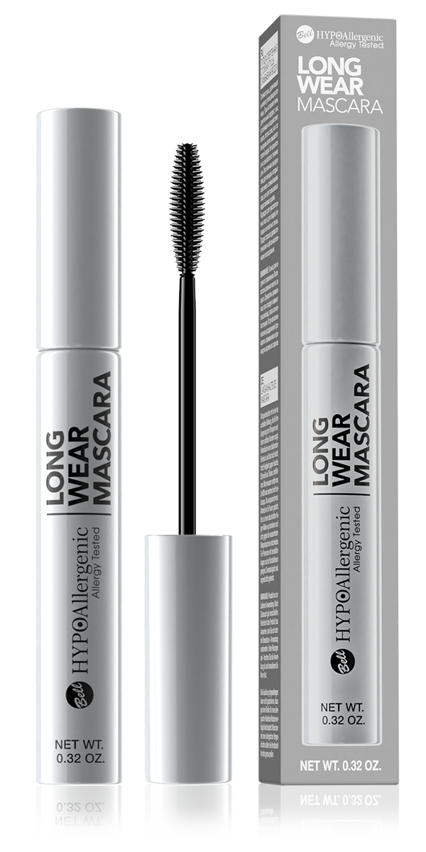 HypoAllergenic Long Wear Mascara lunga Tenuta Lavabile 9 gr