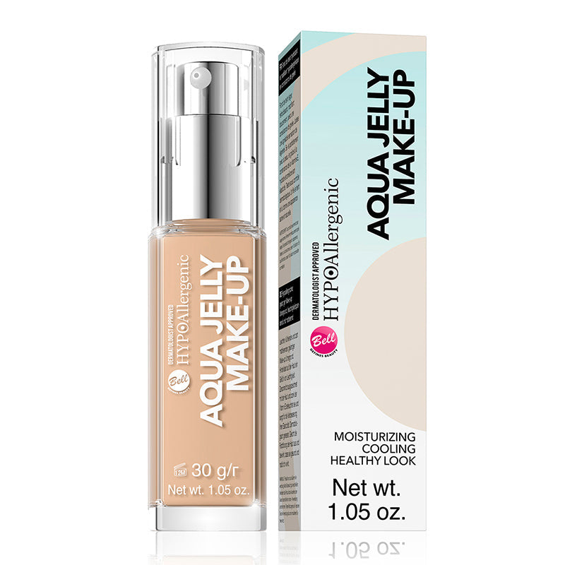 HypoAllergenic Aqua Jelly Make Up Fondotinta Aqua-Gel Idratante Mat 30 gr