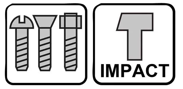 Set 51 punte per avvitatore ad impulsi impact con valigetta