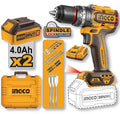 Trapano a Percussione Brushless 20V 96N.m 2x4ah Batterie+caricatore