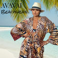 Beach Kimono 🪭 Animal Print