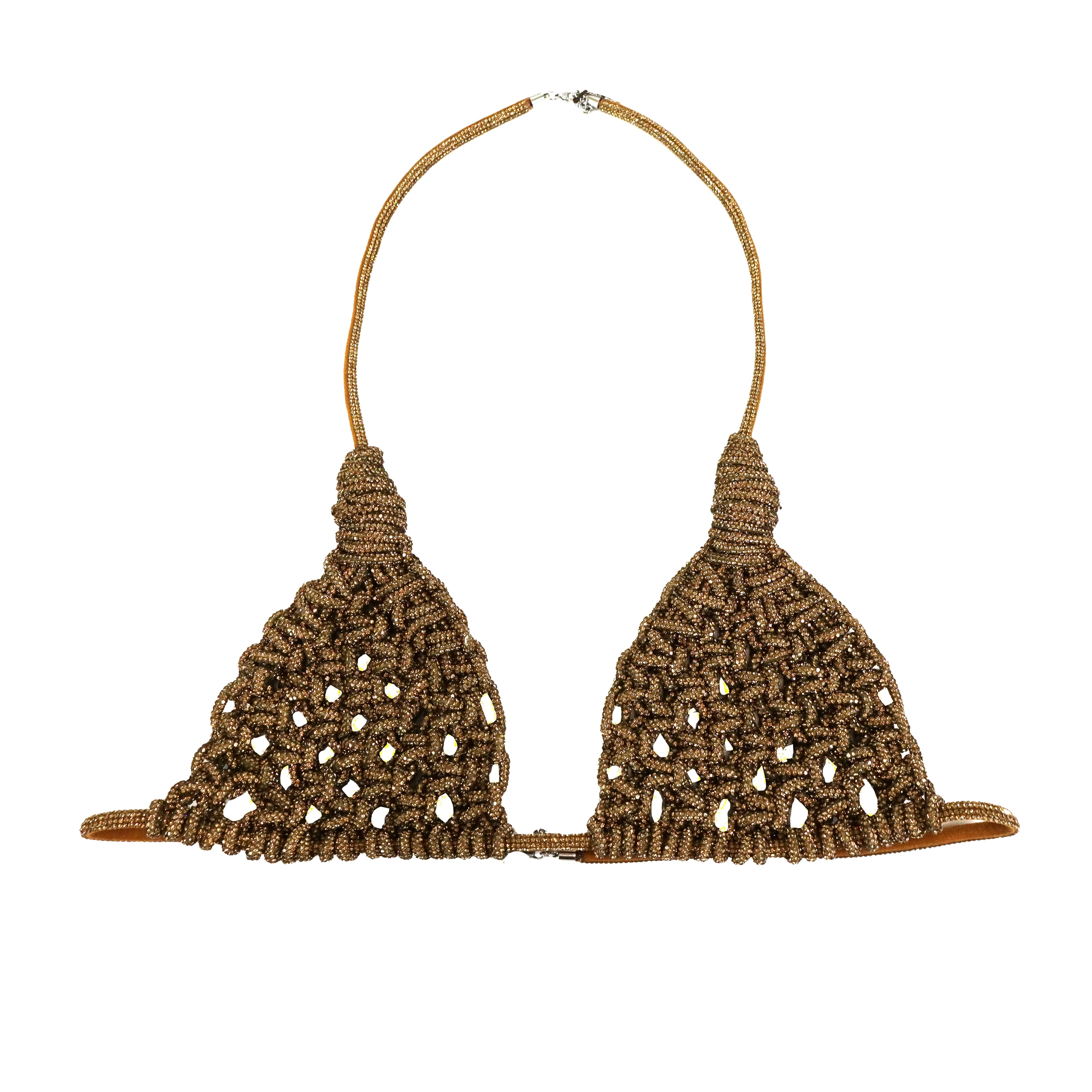 TOP BRA BRONZO