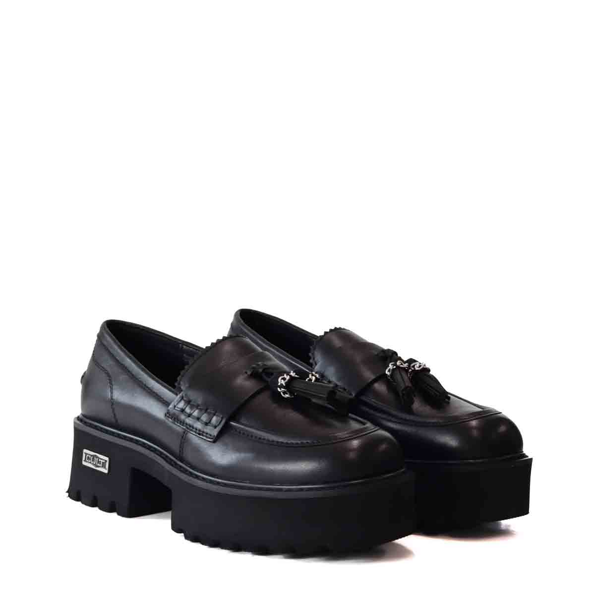 MOCASSINO CHER NERO