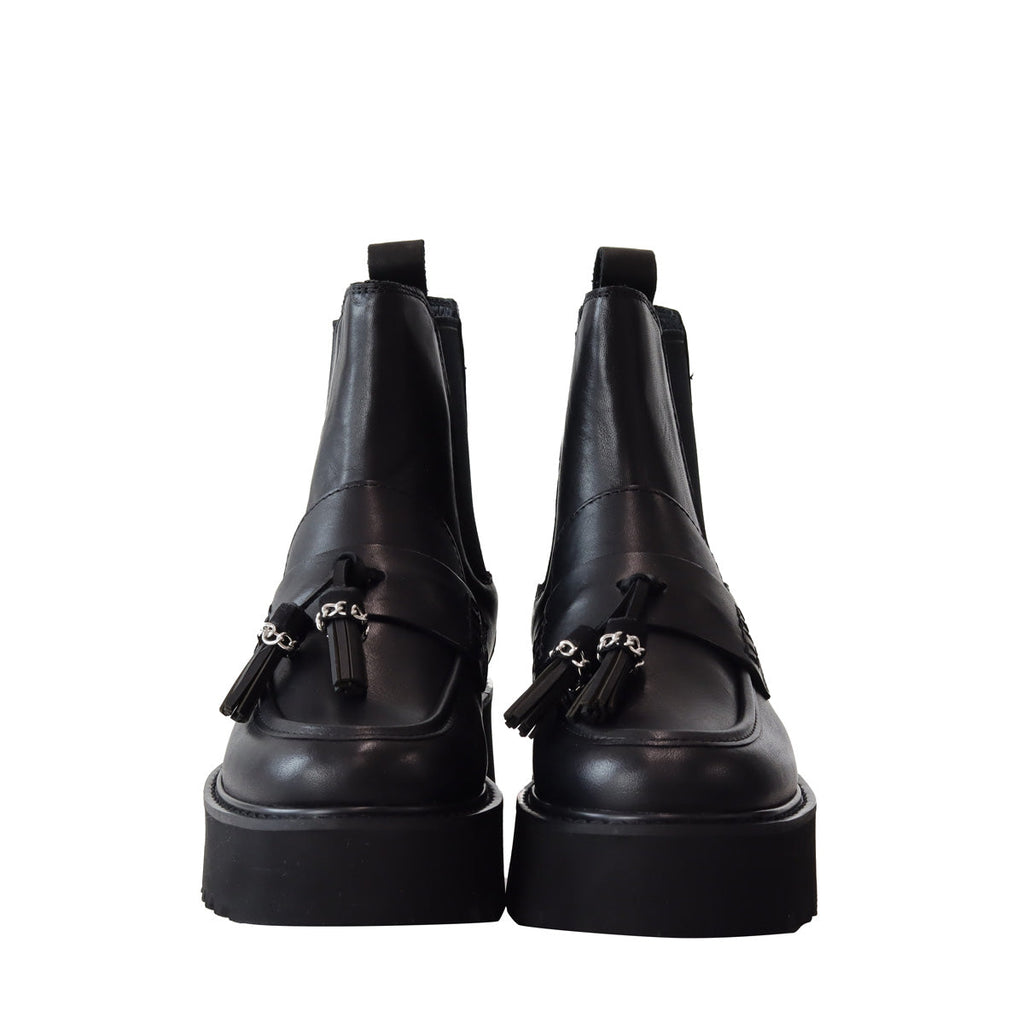 STIVALETTO CHER MID NERO