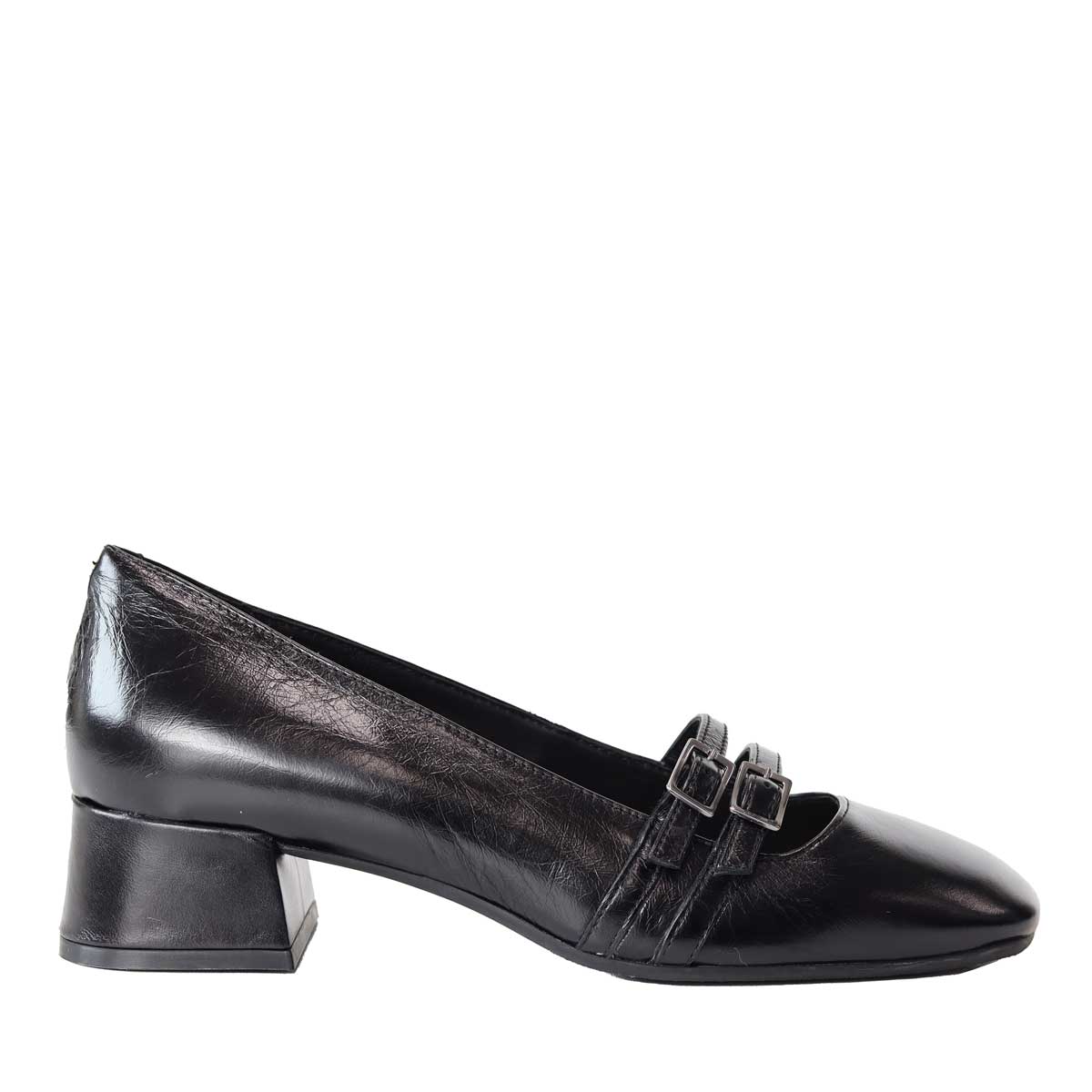 DECOLLETTE ROSE STRAPS NERO