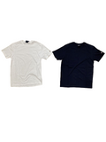 Champion 2 T-shirt da uomo manica corca Legacy American C-Logo 218543 WW001 WHT/NNY bianco-blue marino
