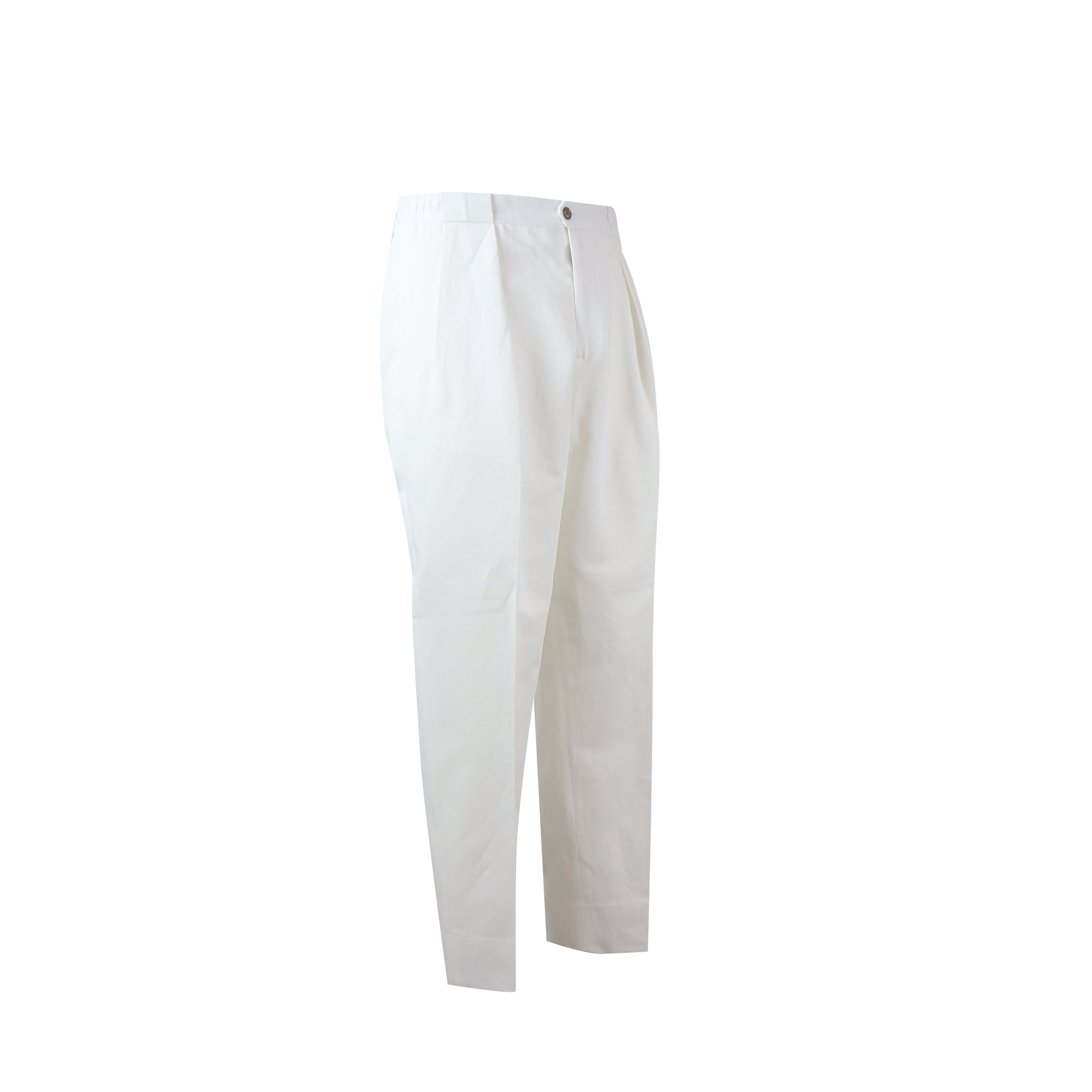 PANTALONE PORTOBELLO OFF WHITE