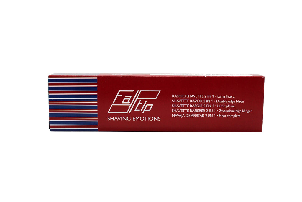 Fatip Rasoio Shavette 2 In 1 Closed Comb Testina Gentile Cromata\art.42164