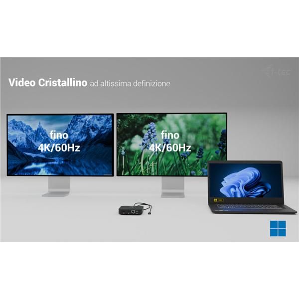 Docking station USB-C Dual HDMI (2XHDMI) con PD 100 W [C31DUALHDMIDOCKPD]