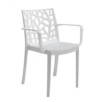 Poltrona Matrix - Poltrona impilabile in polipropilene Dimensioni: cm 55 x 58 x 82 h