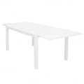 Tavolo Formentera allungabile in alluminio 160/240 X 90