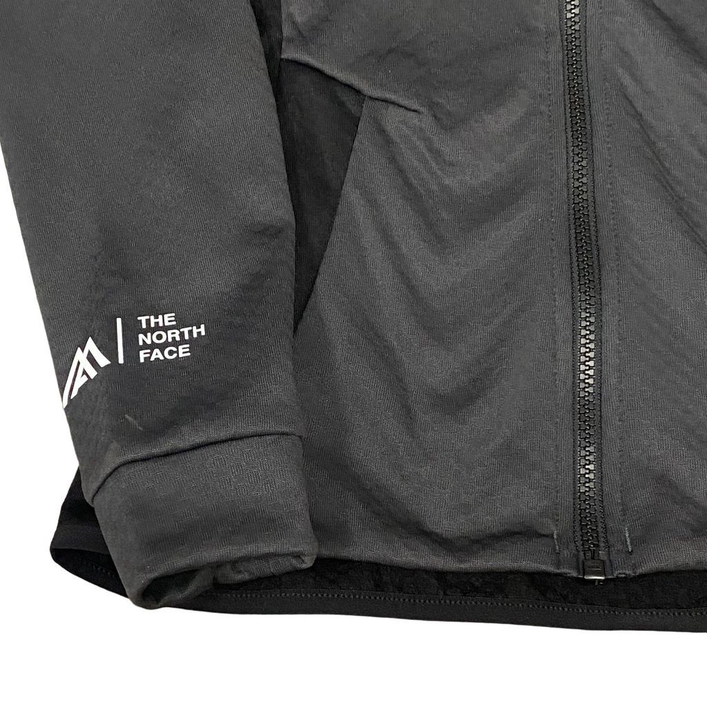 The North Face Felpa in pile da donna con cappuccio W MA LAB NF0A856DMN8 asfalto-nero