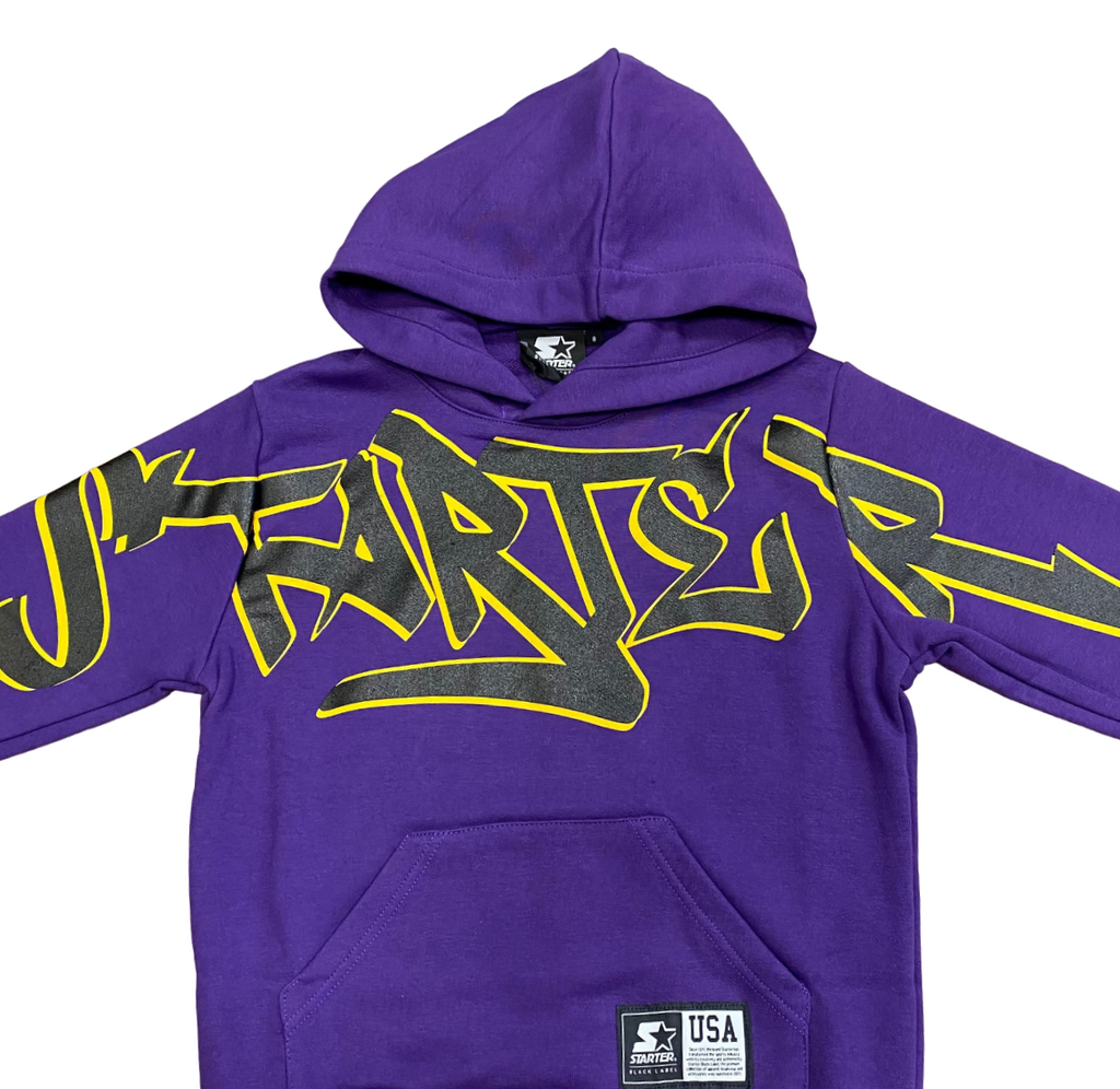 Starter Felpa con cappuccio da ragazzo 1118 UB ST viola