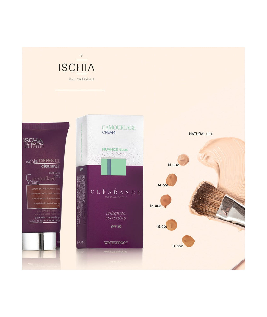 Ischia Eau Thermale Clèarance Camouflage Cream Alta Coprenza Waterproof 50 ml